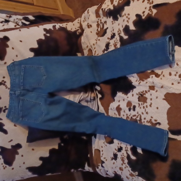 PACSUN, DISTRESSED, LOW RISE, SKINNIEST, STRETCH JEANS W24X36 - Picture 5 of 10